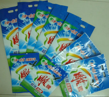 washing powder bag